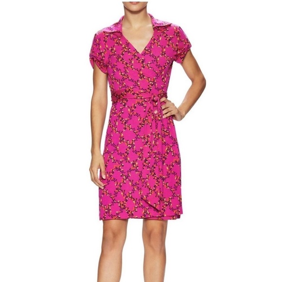 Von Furstenberg DVF Floral Jilda Two
Wrap Dress - Picture 1 of 11